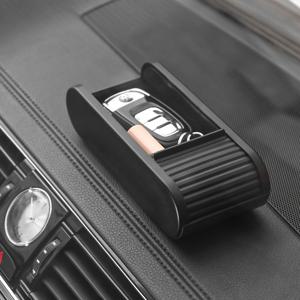 TEMU 1개 센터 콘솔 코인 보관함 - 보관 박스, 인테리어 제품 완벽 컬렉션 - 대시보드, 안경 보관함