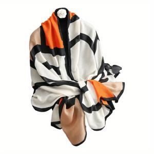 TEMU 스카프, 헤드스카프, 긴 스카프, 숄, 네크클리프