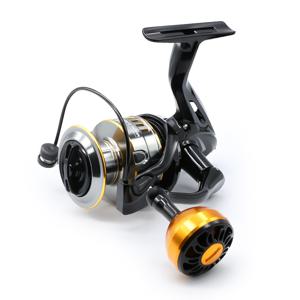 TEMU A Rooblinos HE 휴대용 접이식 핸들 메탈 낚시 릴, 강력한 파워 설계, 경량 바닷물 사용에 적합