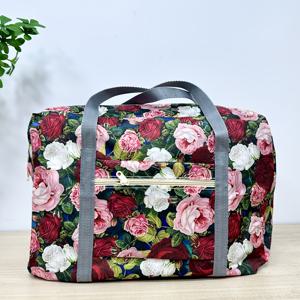 TEMU 접이식 여행용 수납 가방 세트, 지퍼형 대용량 경량 토트백, 다양한 색상으로 제공, 속옷, 의류, 청바지, 수건, 양말을 위한 여행용 정리 가방