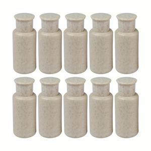 TEMU 10개입 1.01oz/30ml 리필 가능한 여행용 샴푸, 컨디셔너, 비누, 바디워시, 에센셜 오일 & 화장품 용기 - 휴대용 미니 팩, 해변 여행, 체육관, 수영 및 선물용