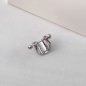 TEMU 싱글 유니크 디자인 스크류 백 귀걸이, 연골 및 피어싱용 멀티유즈 S22