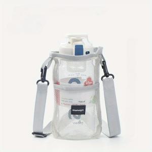 TEMU 물병 슬리브 1개, 휴대용 플라스크 스트랩, 야외용 찻잔 보호 커버, 보온컵 크로스백 휴대폰 파우치, 다기능 컵 슬리브