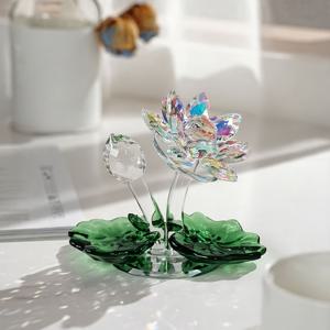 TEMU 우아하고 로맨틱한 연꽃 장식품, 어버이날, 발렌타인데이, 할로윈, 크리스마스 등 다양한 명절에 완벽한 홈 데코 아이템. 어머니, , 아내를 위한 이상적인 선물 - 1개