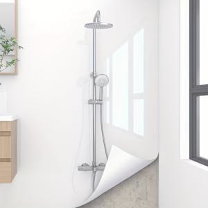 TEMU 방수 스티커, 자가 접착식 화장실 및 타일 벽 리모델링 대리석 벽지