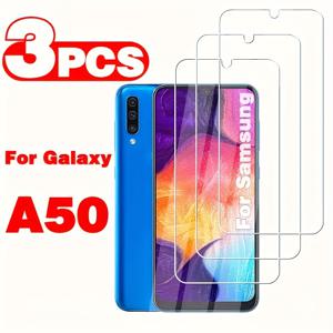 TEMU 3pcs for galaxy A50 보호 필름 for galaxy A50 스크린 보호 필름 for galaxy A50 4G 강화 유리 필름