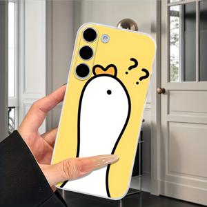 TEMU 삼성 갤럭시 X 커버 5, 6 프로 및 다양한 갤럭시 F, J, M 시리즈 모델과 호환되는 투명한 폰 케이스, 내구성과 스타일이 뛰어난 디자인으로 개발되었습니다.