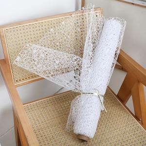 TEMU 우아한 속이 빈 체크무늬 부케 포장지 11X108인치, 다양한 색상으로 제공 | 꽃꽂이/선물 포장용 종이