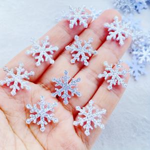 TEMU 26개 20mm 글리터 골드 파우더 크리스마스 눈꽃 패치 - 케이크 토퍼, 헤어 액세서리, 스크랩북, 데코레이션용 DIY 공예 재료, 텍스처 표면 반짝이 장식