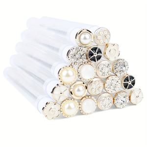 TEMU 20개입 재사용 가능한 마스카라 스풀리 튜브, 배 모양 속눈썹 브러쉬 튜브, 속눈썹 연장 브러쉬 어플리케이터, 메이크업 도구