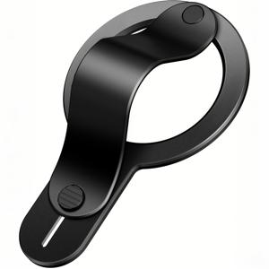 TEMU iPhone 16/15/14/13/12용 1개 자석 휴대폰 그립 - 자석 어댑터가 있는 분리형 링 홀더, 접이식 및 조절 가능한 손가락 그립, 인체공학적 디자인, 내구성 있는 아연 합금, 안전한 휴대폰 그립 | 모던 휴대폰 그립 | 자석 어댑터 그립|그립톡|핸드폰스트랩