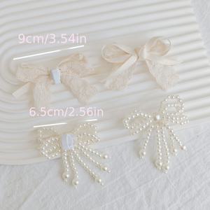 TEMU 4개 세트 혼합 화이트 3D 베이지 더블 레이어 리본 신발끈 – 스니커즈/부츠/캐주얼화/농구화용 탈착식 스트랩 다목적 액세서리