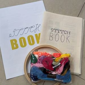 TEMU 완벽한 핸드 자수 스타터 키트 - 86가지 바늘 스티치, 24색 실 키트 & 단계별 가이드북 포함 - 초보자와 취미 활동가를 위한 올인원 DIY 자수 세트 - 영어 가이드 & 천 실로 실력 향상과 연습 가능