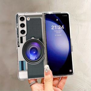 TEMU 휴대폰 케이스 - 삼성 갤럭시 Z 폴드 시리즈 (7, 6, 5, 4, 3, SE 모델 포함) 보호 케이스, 부드러운 커버 및 카메라 필름 특징