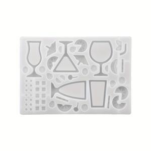 TEMU 에폭시 레진 물결 모래 거울 몰드