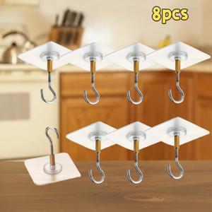 TEMU 5/8 헤비듀티 접착 천장 후크, 크리스마스 풍선 후크, 옷과 주방용품 보관 후크, 식물, 바구니, 랜턴 걸이용 산업 제품 디스플레이 후크 - 다기능 스틸 벽 후크, 크리스마스에 가장 적합, 추수감사절에 완벽, 풍선, 천장 풍선 후크, 천장 후크 헤비듀티, PC 걸이 후크, 금속 제품 디스플레이, 벽걸이 후크, 걸이용, 나사 후크, 벽화 후크