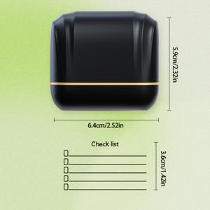 TEMU 대형 플래너 롤러 스탬프, 중요한 일기 기록용 체크리스트 및 일정 목록, 사무실 회의 노트, 교실 과제, 일일 출근 자기 관리 메모, 보상 선물 & 문구류