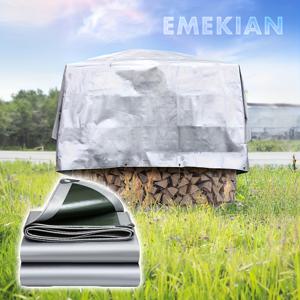 TEMU 건설 방수 원단, 다용도 야외 레인 타프, 12Mil 다용도 두꺼운 햇빛 가리개 재료, 찢김 및 노화에 강한 강화된 가장자리, 건설/농업/자동차/창고/솔리드/파티오/캠핑에 적합