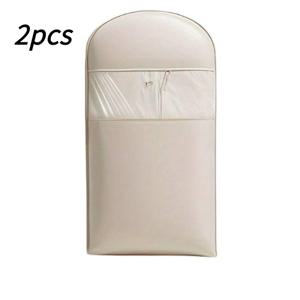 TEMU 2개 세트 공간절약형 옷걸이 가방 - 자동압축 지퍼, 대용량 폴리에스터 압축 보관백, 다운재킷-정장 및 섬세한 아이템에 적합, 컴팩트 여행용 정리함, 옷장 또는 여행가방에 적합, 짐 정리함,옷장 정리,컴팩트 디자인,모던 여행 가방,경량 소재,고품질 나일론,자동 밀봉 보관,패션 애호가, 라이프스타일