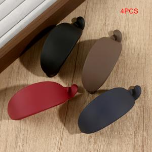 TEMU 4개 바나나 클립 | 머리 뒤쪽을 위한 우아한 헤어 장식, 단색 무광 플라스틱, 어버이날, 신학기, 추수감사절, 크리스마스, 새해, 발렌타인데이, 카니발에 이상적