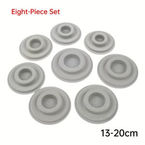 TEMU 8개 멀티 사이즈 플라스틱 비드 트레이 | 전문가용 비딩 도구 세트 | 팔찌 목걸이 제작에 적합 | 칸막이 보관 및 측정 가이드 포함