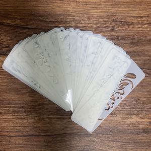 TEMU 26개 세트 재사용 가능 & 세탁 가능한 고대 중국 사원 무용 페이스 페인팅 템플릿 - 고딕/중세 빈티지 스텐실, 덩굴 무늬 & 헤나용, DIY 페스티벌, 페어, 테마 이벤트용 메이크업 (헤나, 바디용 호환)