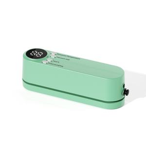 TEMU 컴팩트 USB 충전식 진공 포장기 | 디지털 디스플레이, 진공 펌프 및 누출 방지 백 포함, 공간 절약형 디자인, 휴일에 적합