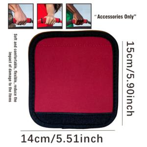 TEMU 서브우퍼 핸들 손목밴드 1개 - 레드 패브릭, 내구성과 편안함, 카 스테레오 스피커용, 이스터 및 크리스마스 선물로 적합한 카 스테레오 액세서리 | 내구성 있는 디자인, 서브우퍼 액세서리 전용