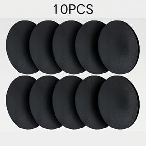 TEMU 검은색 활성탄 필터 면, 소형 레인지 후드, 휴대용 데스크탑 배기구에 적합, 교체가 용이한 배기구 필터, 15cm 직경으로 설치가 용이함