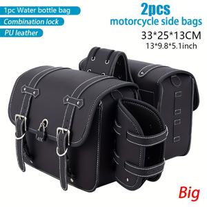 TEMU 할리 스포츠터 XL 883 1200용, 혼다/야마하/스즈키 오토바이용 대용량 사이드백 수납 도구