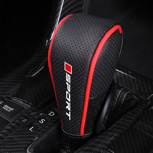 TEMU PUPUPU기어봉헤드타이로드인체공학적미끄럼방지그립통기성디자인스포티블랙레드색상선택가능수동자동차호환대부분의 차량에 적합내구성강화쉬운청소기어레버커버땀흡수