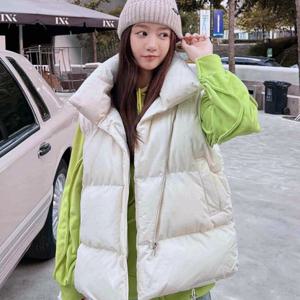 TEMU 여성 겨울용 오버핏 보온 조끼