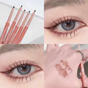 TEMU 레드빈 브라운 젤 아이라이너 웜톤 잘 받는 컬러 방수·땀에도 강한 번짐 없는 분위기 K-메이크업