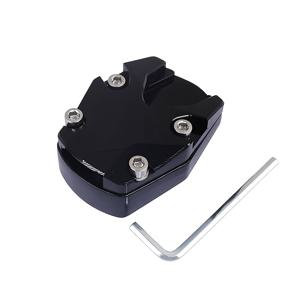 TEMU 혼다 PCX125 PCX150 PCX160 ADV150 ADV160 킥스탠드 확장 패드 미끄럼 방지 사이드 스탠드 연장 알루미늄 모토 액세서리