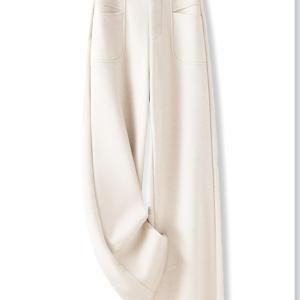 TEMU 여성용 긴, 부드러운, 스타일리시한 정장 바지 한 쌍