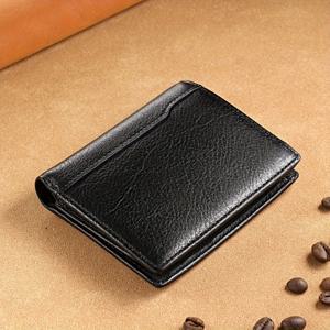 TEMU 빈티지 디스트레스 탑 레이어 소가죽 남성 지갑, 천연 가죽 세로형 짧은 사기 방지 카드 홀더, 신용 카드 케이스, ID 문서 홀더, 컴팩트 지갑, 다중 카드 슬롯, 휴대폰 카드 슬롯, 남자친구를 위한 완벽한 선물, 크리스마스 선물|남자가방