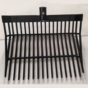 TEMU 1개 내구성 ABS 분뇨 포크 삽 - 대형 플라스틱 마구간 청소 도구, 말 건초 및 분뇨 제거용