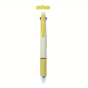 TEMU 네 가지 색상 다용도 지우개 펜 세트, 0.5mm 교체 가능한 리필 바형 손잡이, 실수 지우기 가능, 선생님 선물 및 학사용 필기구 추천