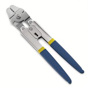 TEMU 와이어 로프 압착 도구, 낚시용 압착 플라이어, 알루미늄 슬리브 크림퍼, 0.1-2.2mm 알루미늄 슬리브에 적합, 바다낚시/수공예/정원 가꾸기/엔지니어링 프로젝트에 완벽