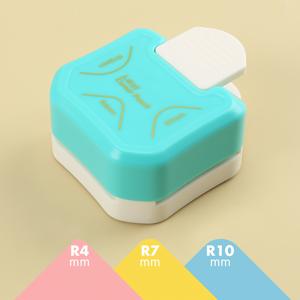 TEMU R4mm, R7mm, R10mm 옵션이 있는 3-in-1 코너 라운더 펀치. 카드스톡, 종이 공예, 프로젝트, 정크 저널, 사진 카드, 명함 및 스크랩북에 적합합니다.