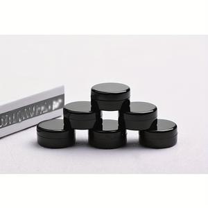 TEMU 6-Pack 3g PP 플라스틱 화장품 병 - 네일 케어, 페이스 크림, 아이 크림 보관을 위한 작은 빈 샘플 용기