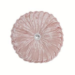 TEMU 고급 벨벳 호박 모양 쿠션 - 원형 플러시 베개, 거실 및 사무실 장식에 적합 | 생생한 민들레 패턴이 특징인 편안한 다다미 좌석 디자인