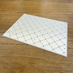 TEMU 스크랩북 및 DIY 공예를 위한 금속 커팅 다이 - 기본 격자 사각형 프레임 배경 스텐실 - 인사말 카드 및 홈 데코용 - 내구성 있는 소재, 다재다능한 디자인, 수제 프로젝트에 이상적