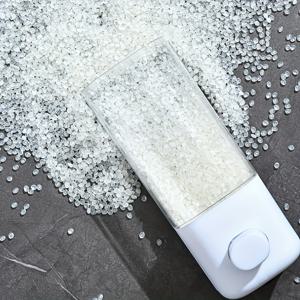 TEMU 욕실 및 주방용 벽걸이형 비누 디스펜서 - 수동식, PPSU 플라스틱, 접착식 마운트, 다용도 표면 호환, 손소독제, 샴푸, 로션용으로 이상적