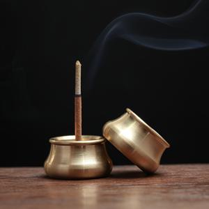 TEMU 우아한 구리 향로 홀더 - 스틱 및 콘용 | 홈, 오피스, 요가 및 명상 장식에 완벽 | 크리스마스 및 새해 선물로 이상적