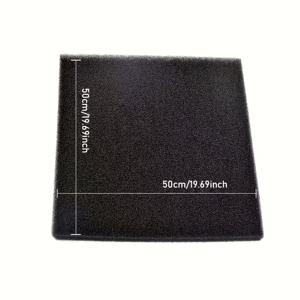 TEMU 1pc 아쿠아리움 바이오 필터 스폰지, PE 소재, 중간 포로시티 생물학적 폼, 탱크용, 세척 불가, 내구성, 물 정화 및 세균 배양, 수조 호환, 비용 없음