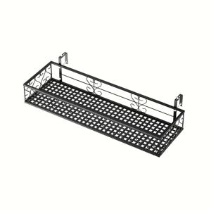 TEMU 헤비듀티 메탈 발코니 난간 식물 선반 - 철제 화분 거치대, 창가용 공간 절약형 수직 정리함, 조립 불필요 - 다육식물, 허브, 꽃 장식용 (314.7인치), 파우더 코팅 마감, 미니멀 디자인, 작은 공간 생활을 위한 패션 데코