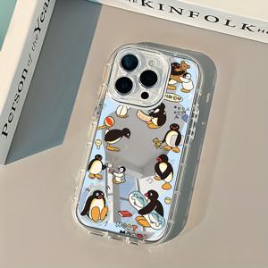 TEMU 아이폰 17 프로 맥스/에어/16 프로/15/14/13/12/11 시리즈용 미러 폰 케이스, 고품질 보호 커버 및 미러 기능 - 할로윈/크리스마스 선물로 완벽한 선택, 자신, 가족, 여자친구를 위한 선물