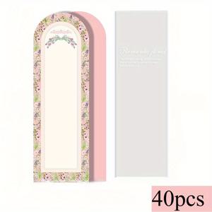 TEMU 40개(20개 꽃 보석 포장 가방 + 20개 포장 종이) 조합, 로맨틱한 레이스 스타일 꽃 포장 종이 드림 한국 스타일 비취 색상 꽃 테마, 팬 모양의 세련된 디자인, 로즈 카르나티온 페어리 포장에 적합, 핑크 tender 색상, 데이, 어머니의 날, 선물 꽃 보석 포장에 적합