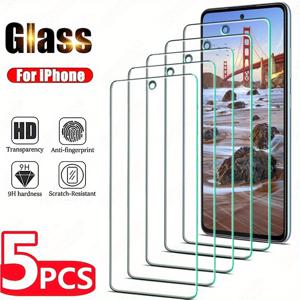 TEMU 삼성 S20 FE, S21 FE, S23 FE, S24 FE, 갤럭시 A51, A52, A53, A54, A55, A56, A15 모델을 위한 고화질 풀 커버리지 액정 보호 필름 5매 세트. 4G 및 5G 장치 모두를 위한 강화 유리 보호 제공